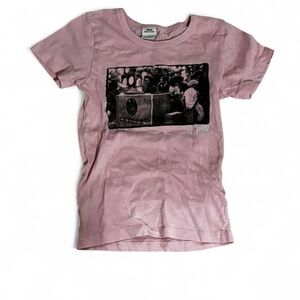 Graphic Pink T-Shirt- museum of youth culture